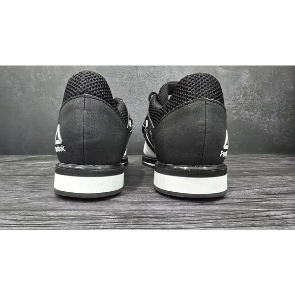 - Reebok Lifter PR Black/White Men's Lifting Shoe SZ 8-1/2! - Picture 3 of 7
